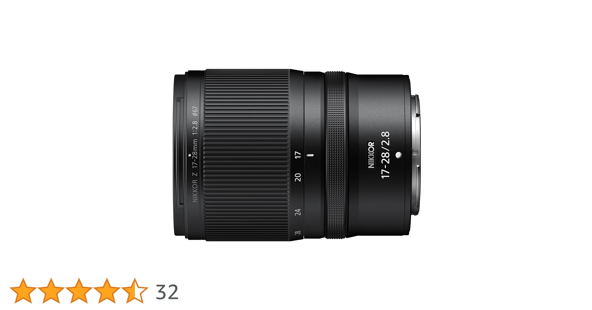 Amazon.co.jp: Nikon NIKKOR Z 17-28mm f/2.8 Z Mount Wide Angle Zoom